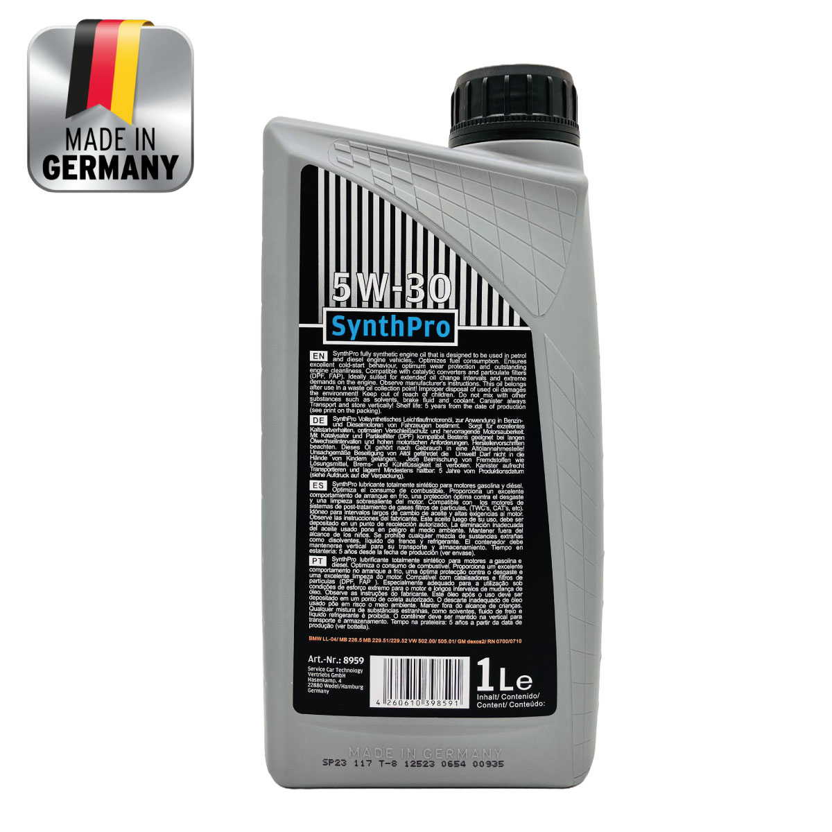 Aceite Sintetico Plusparts 5W-30 1 LITRO 8959 - Image 2