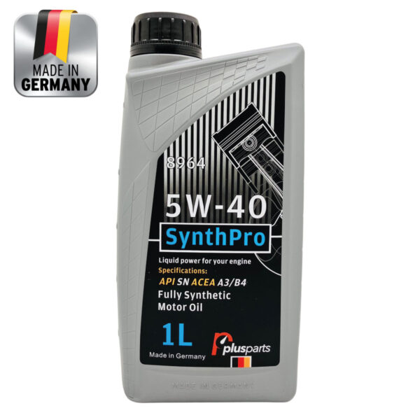Aceite Sintetico Plusparts 5W-40 1 Litro 8964