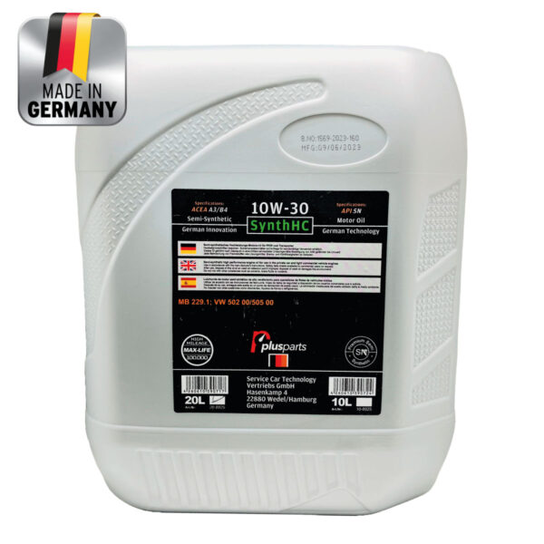 Aceite SemiSintetico Plusparts 10W-30 20 Litros