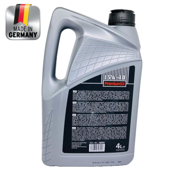 Aceite Mineral Multigrado 15W-40 4 Litros 8888 - Image 2