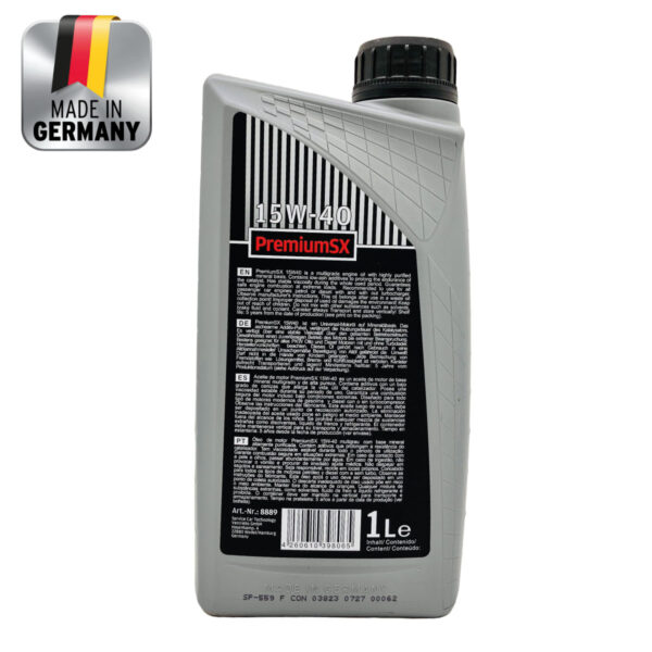 Aceite Mineral Multigrado 15W-40 1 Litro 8889 - Image 2