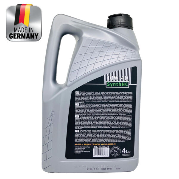Aceite SemiSintetico Plusparts 10W-40 4 Litros 8928 - Image 2